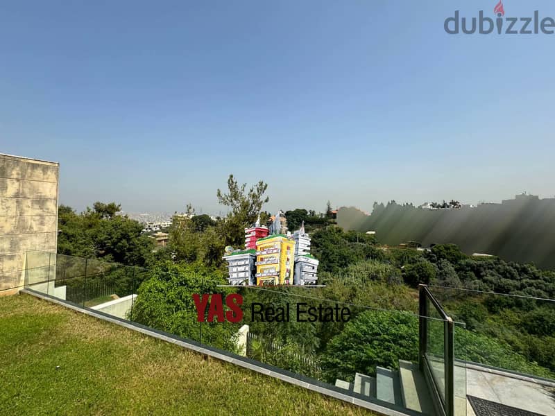 Baabda/Yarzeh 350m2 | 500m2 Terrace/Garden | Private Street | PA | 1