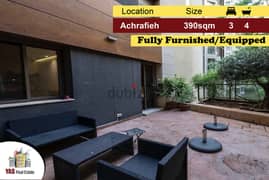 Achrafieh/Sioufi 390m2 | Furnished-Equipped | Ultra Prime Location |PA