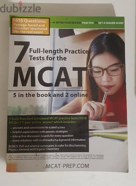 MCAT BOOKS 2019-2020 AND PRACTICE BOOK 1