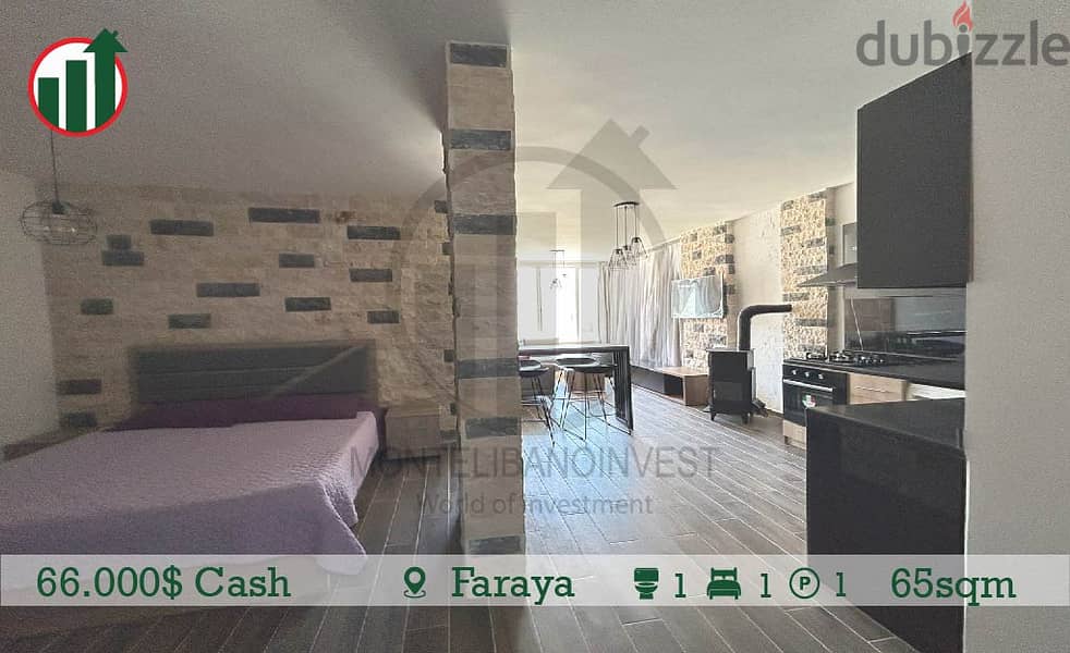 Fully Furnished And Renovated Chalet for sale in Faraya !!! 2