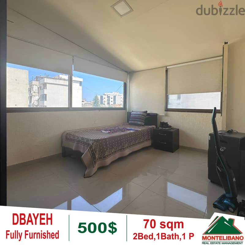 A Fully Furnished studio for rent in Dbayeh!! 1