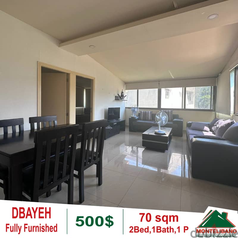 A Fully Furnished studio for rent in Dbayeh!! 3