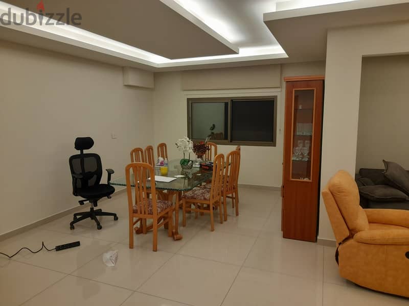 Rabieh Luxurious partially furnished apartment for rent Ref#6287 2