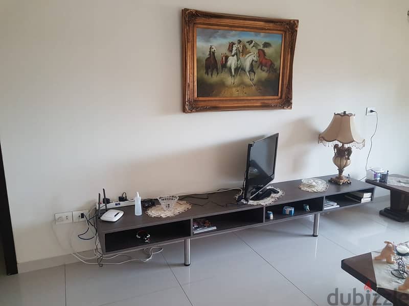 Rabieh Luxurious partially furnished apartment for rent Ref#6287 14