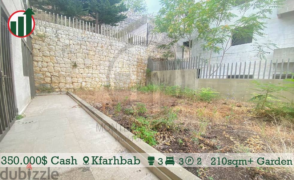 Apartment for Sale in Kfarhbab with Garden! 2