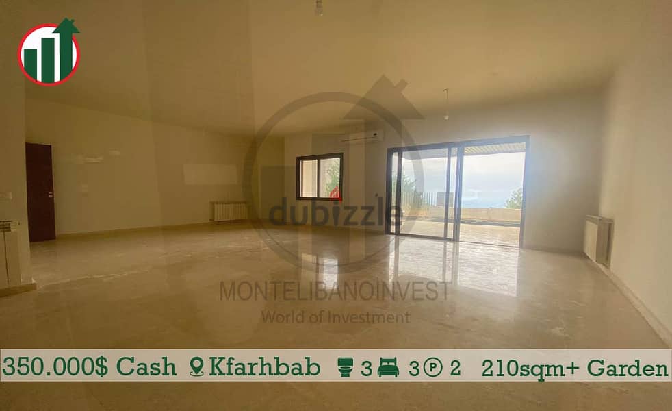 Apartment for Sale in Kfarhbab with Garden! 3