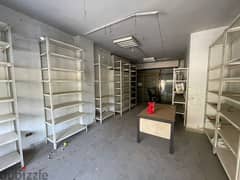 JH24-3538 Shop 35m for rent in Dekwneh, $ 600 cash 0