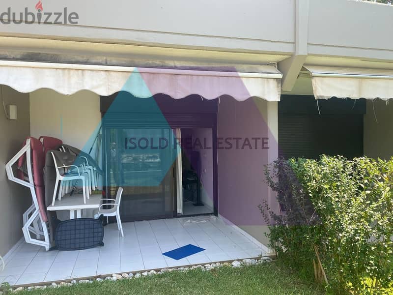 Furnished 55 m2 chalet+50 m2 garden +open sea view for sale in Jounieh 1