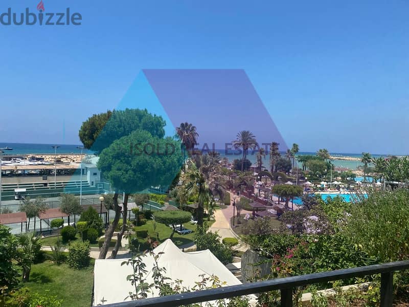 Furnished 55 m2 chalet+50 m2 garden +open sea view for sale in Jounieh 2