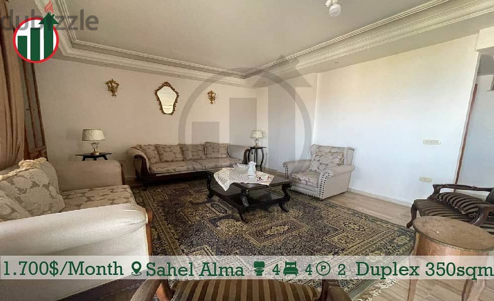 Duplex with Sea View for Rent in Sahel Alma !! 3