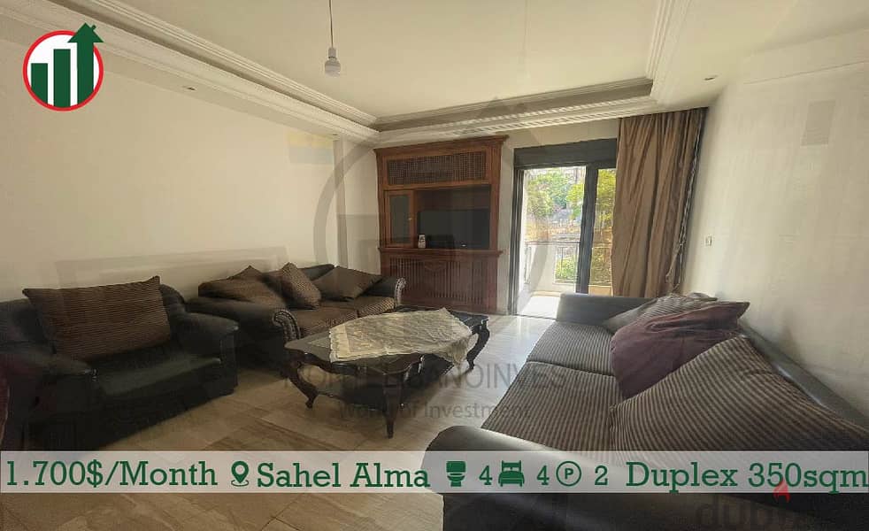 Duplex with Sea View for Rent in Sahel Alma !! 5