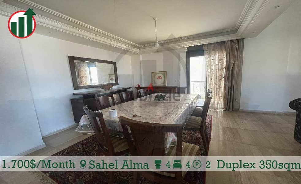 Duplex with Sea View for Rent in Sahel Alma !! 6