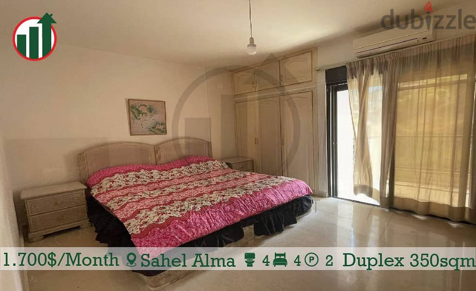 Duplex with Sea View for Rent in Sahel Alma !! 8