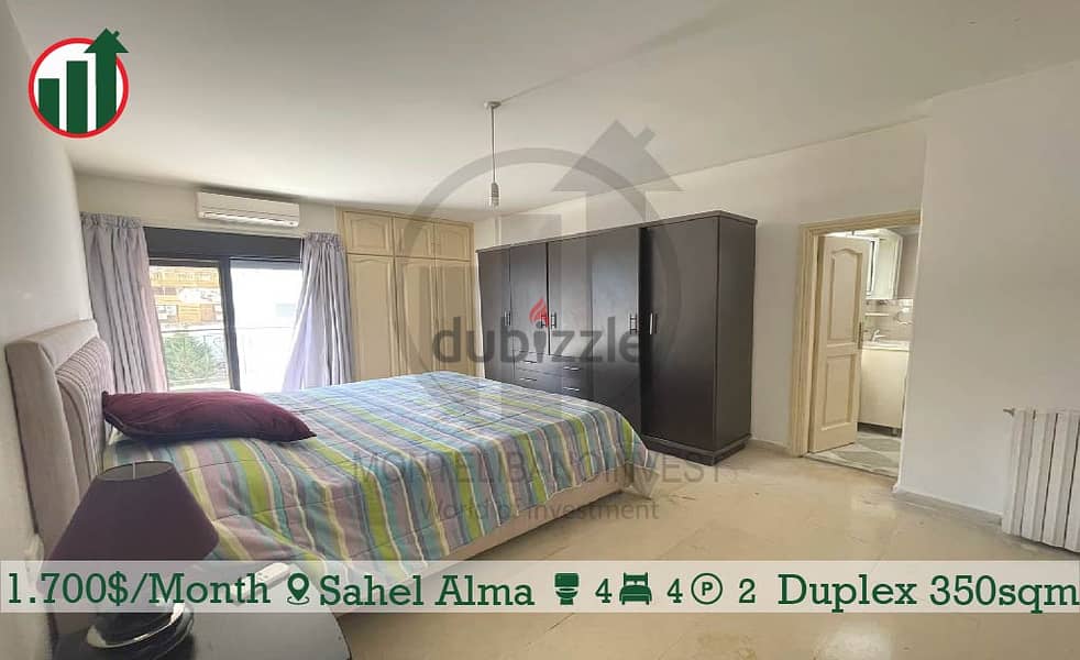 Duplex with Sea View for Rent in Sahel Alma !! 9