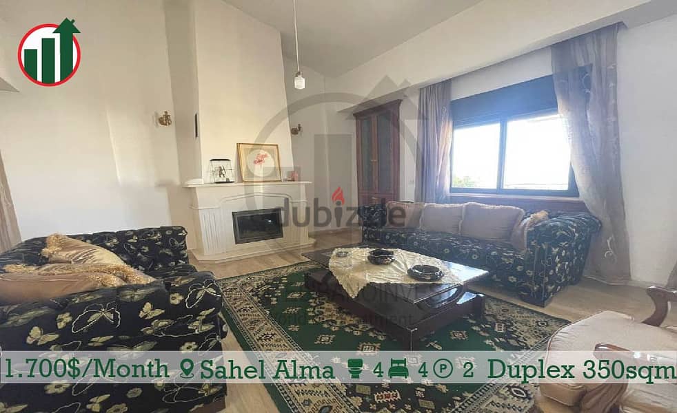 Duplex with Sea View for Rent in Sahel Alma !! 10