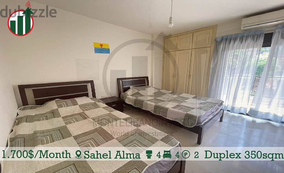 Duplex with Sea View for Rent in Sahel Alma !! 11