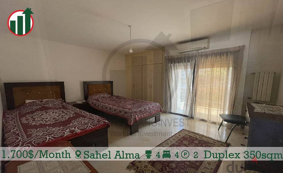 Duplex with Sea View for Rent in Sahel Alma !! 12