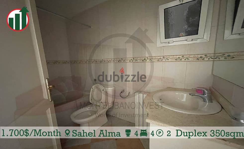 Duplex with Sea View for Rent in Sahel Alma !! 13