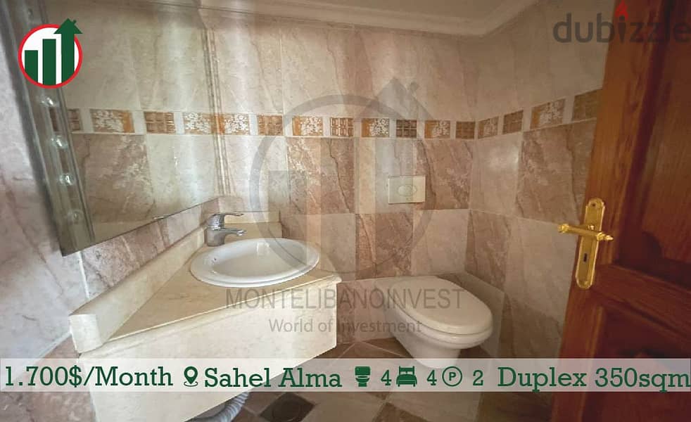 Duplex with Sea View for Rent in Sahel Alma !! 14