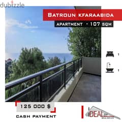 Fully furnished apartment for sale in Kfaraabida 107 sqm ref#jcf3241 0