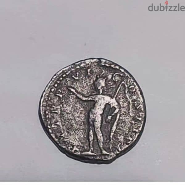 Septimus Severus silver Denarius Ancient Roman coin year 193 AD 1