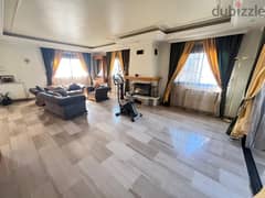 Roumieh spacious duplex for rent with 30m terrace, nice view Ref#6288