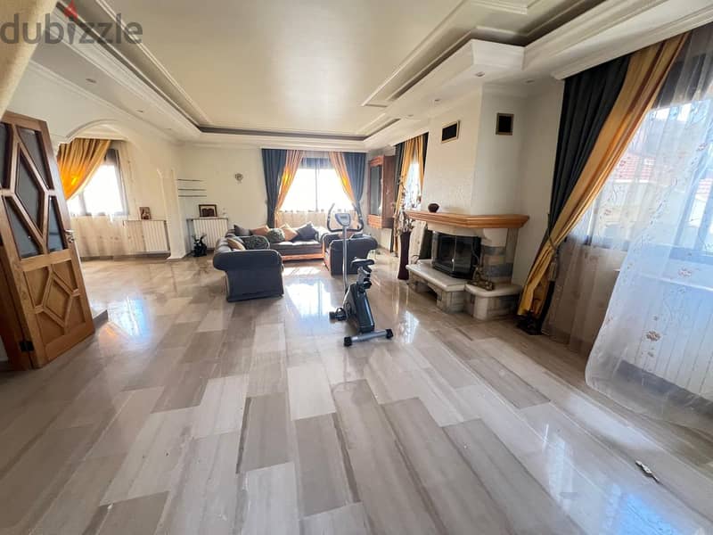 Roumieh spacious duplex for rent with 30m terrace, nice view Ref#6288 1