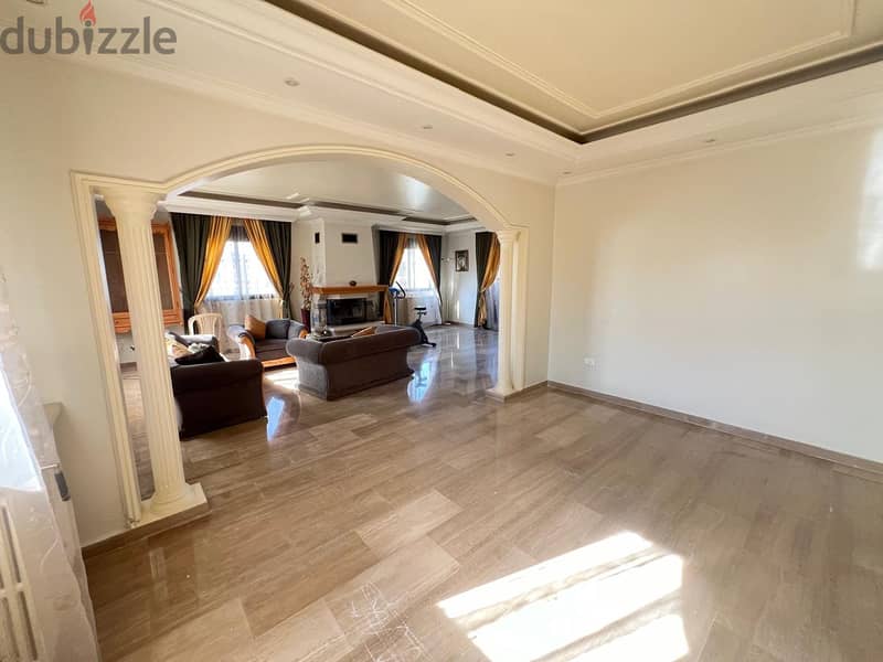 Roumieh spacious duplex for rent with 30m terrace, nice view Ref#6288 6