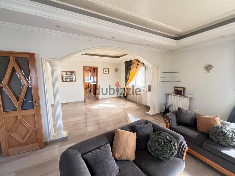 Roumieh spacious duplex for rent with 30m terrace, nice view Ref#6288 8