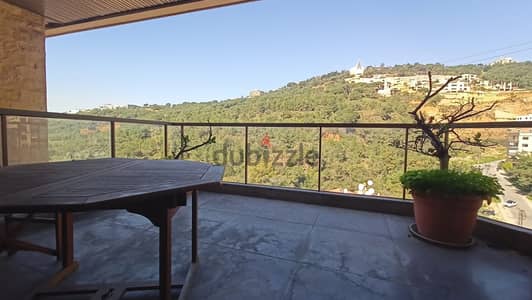 MANSOURIEH PRIME (240Sq) WITH TERRACE AND PANORAMIC VIEW , (MANR-190)