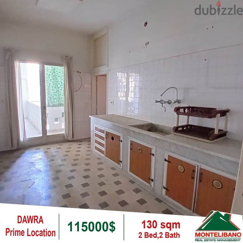 115000$!! Prme Location Apartment for sale in Dawra 3