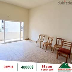 48000$!! Apartment for sale in Dawra