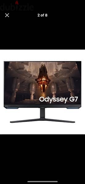 SAMSUNG ODYSSEY G7 28” 4k GAMING MONITOR