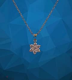 necklace flower diamond 0