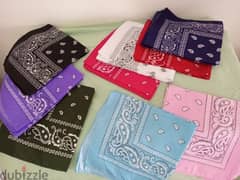 Foulard فولارد عدة ألوان للبحر او الجبل