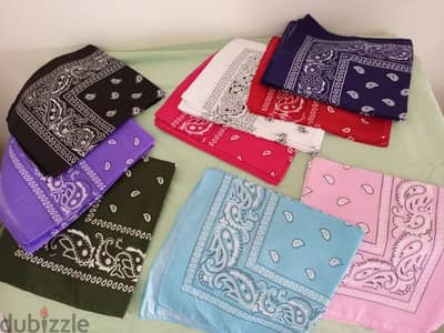 Foulard فولارد عدة ألوان للبحر او الجبل