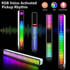 RGB LED Music Levels Equalizer Strip Lights