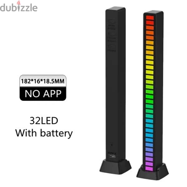 RGB LED Music Levels Equalizer Strip Lights 1