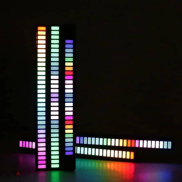 RGB LED Music Levels Equalizer Strip Lights 3