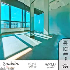 Baabda | Building Age 5 | Brand New 70m² Office | Parking Lots 0