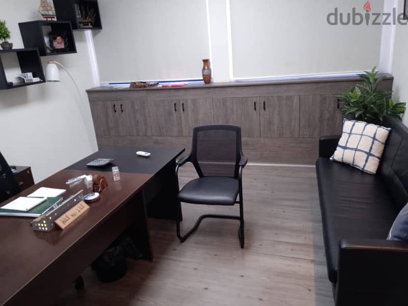 150 Sqm | Office For Rent In Hamra - Bliss | Beirut & Sea View 1