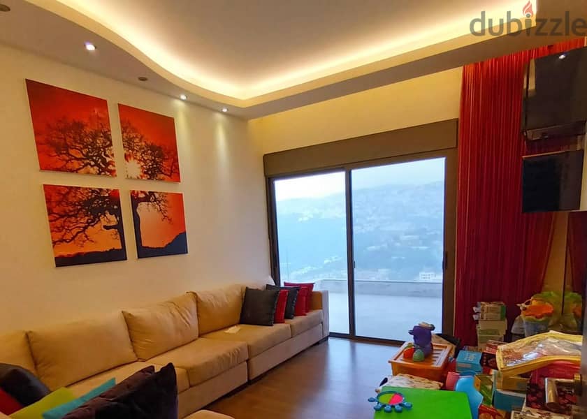 L15822-Spacious Fully Furnished Apartment For Rent In Dik el Mehdi 3