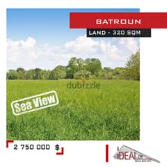 Land for sale in the heart of Batroun 320 sqm REF#JCF3242 0