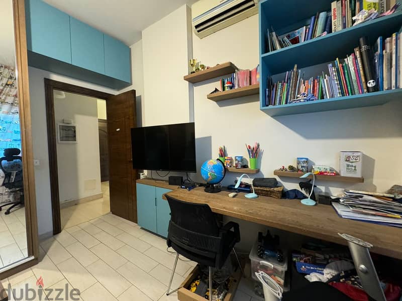 L15825-Semi-Furnished Decorated Apartment For Sale In Baabdat 7