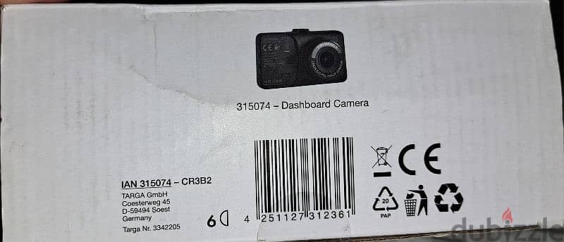 Dashboard camera 1