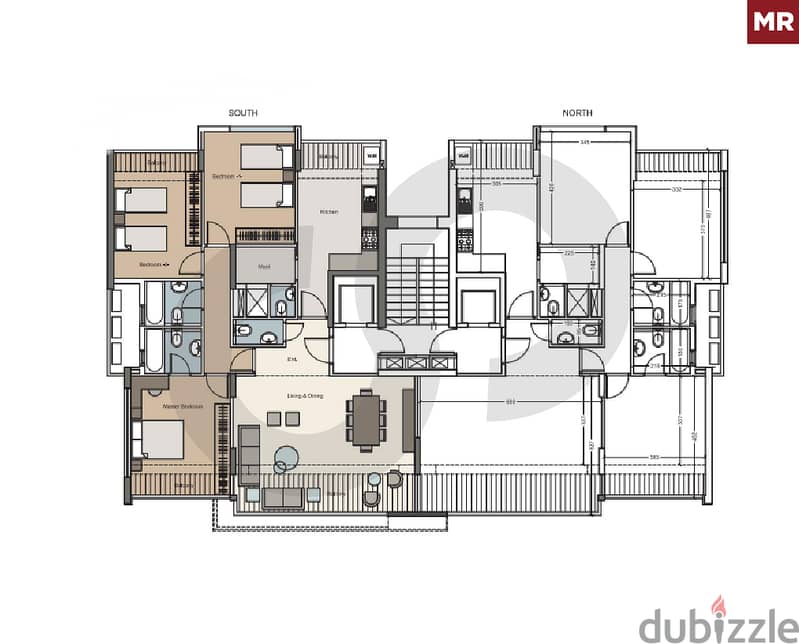 New 160 sqm APARTMENT in Tallet El Khayat/ تلة الخياط REF#MR111064 0