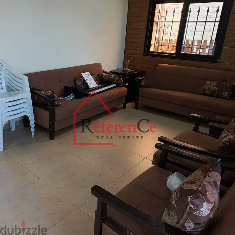 Catchy apartment with terrace in Annaya شقة جذابة مع تراس في عنايا 2