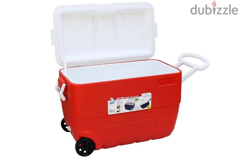 ice box cooler for camping with wheels PRINCEWARE 1