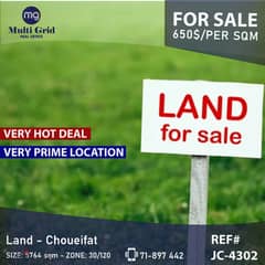 JC-4302 - Land For Sale in Choueifat, أرض للبيع في الشويفات 0