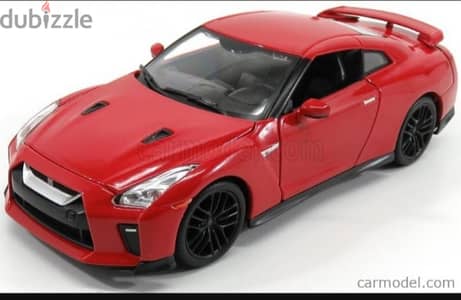 Nissan Skyline GT-R (2017) diecast car model 1:24